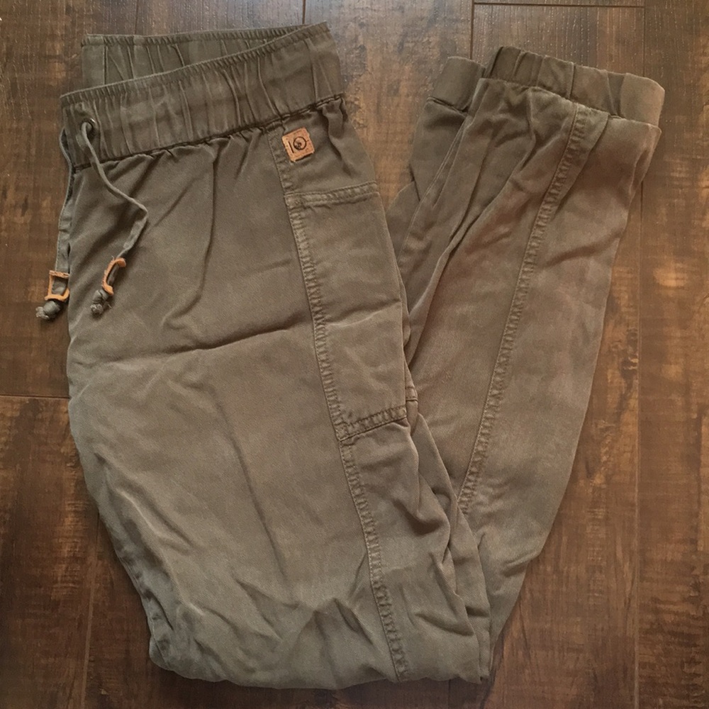 Green pants